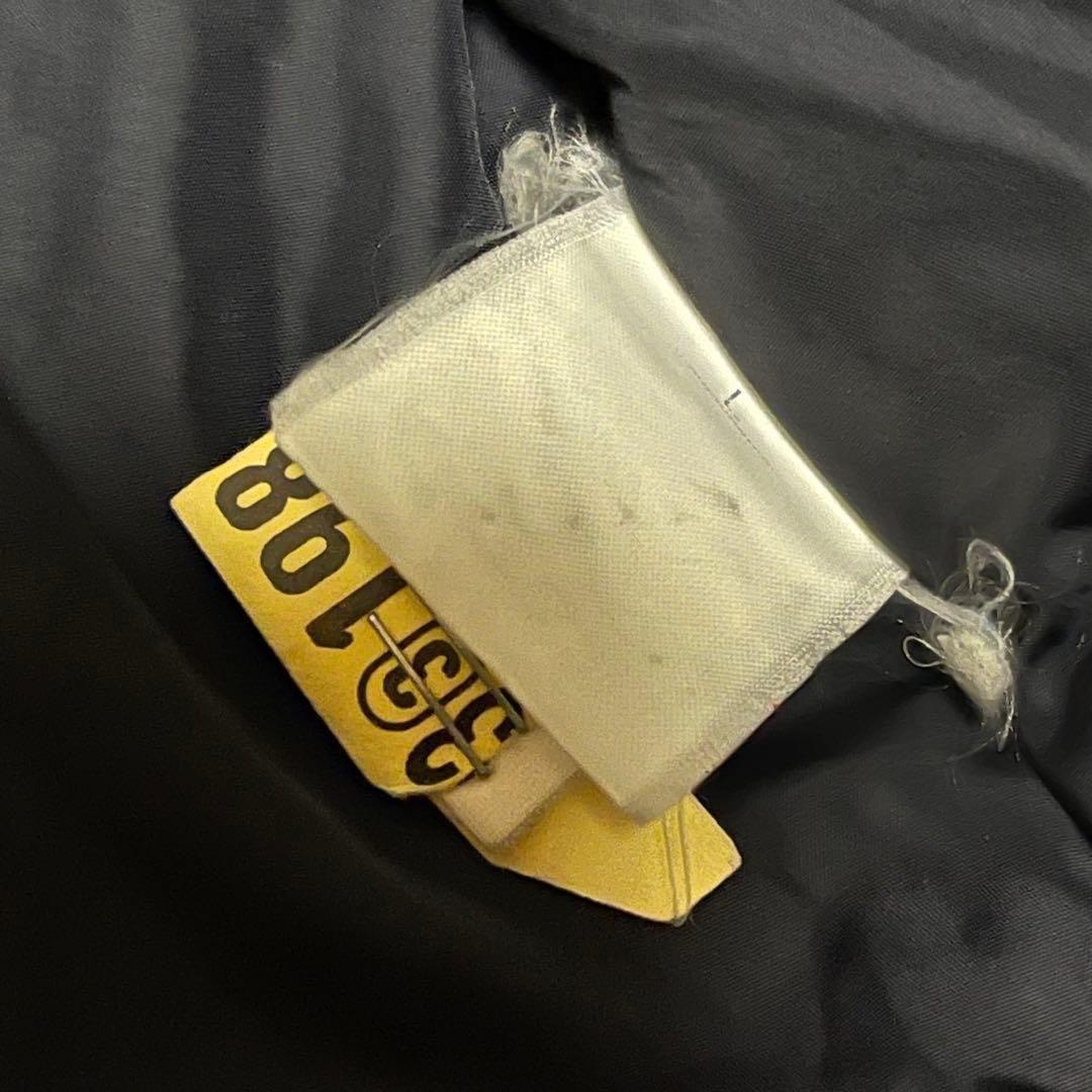 ノースフェイス ダウンジャケット　メンズL 韓国100　700フィル ブルー青