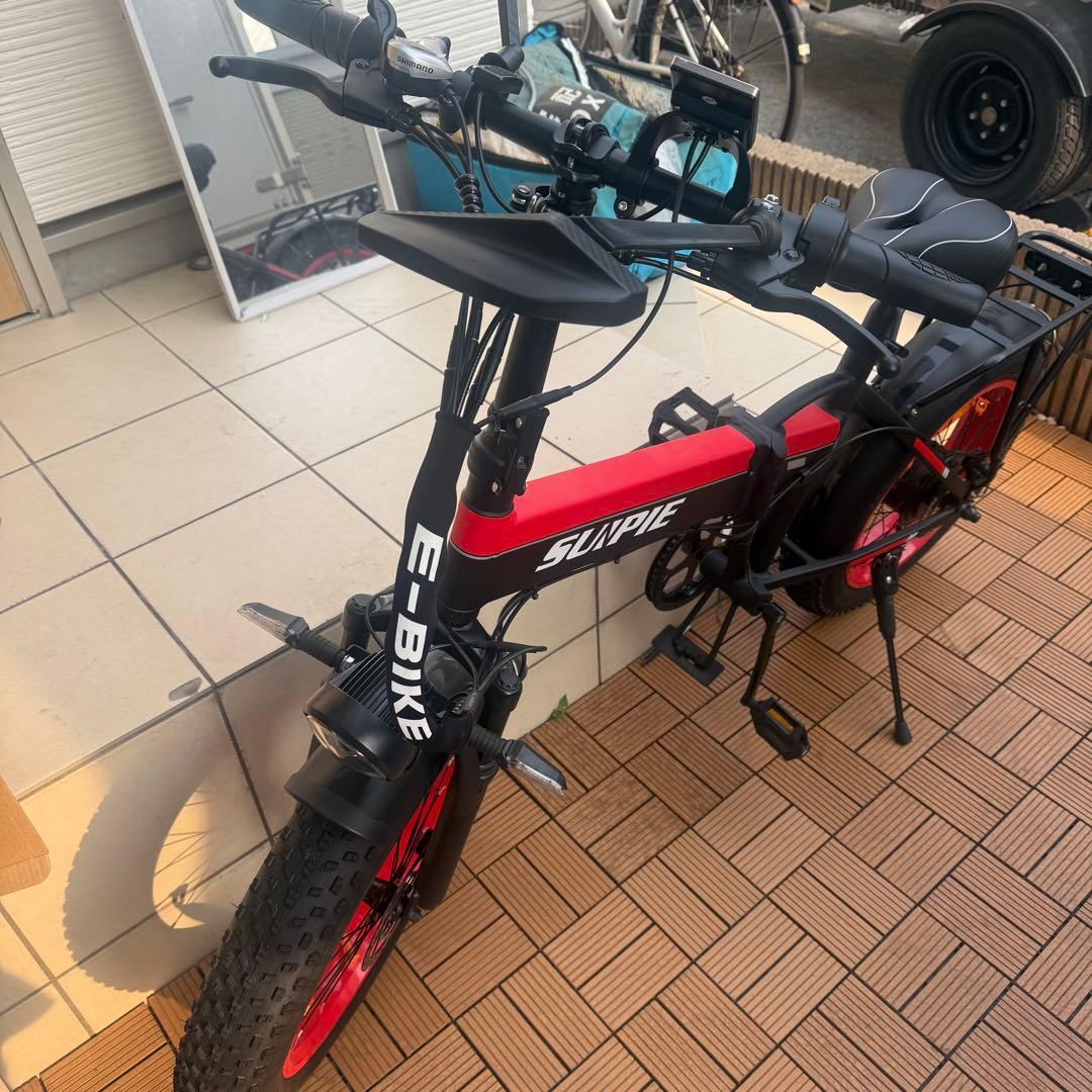 SUNPIE 電動自転車 電源不良