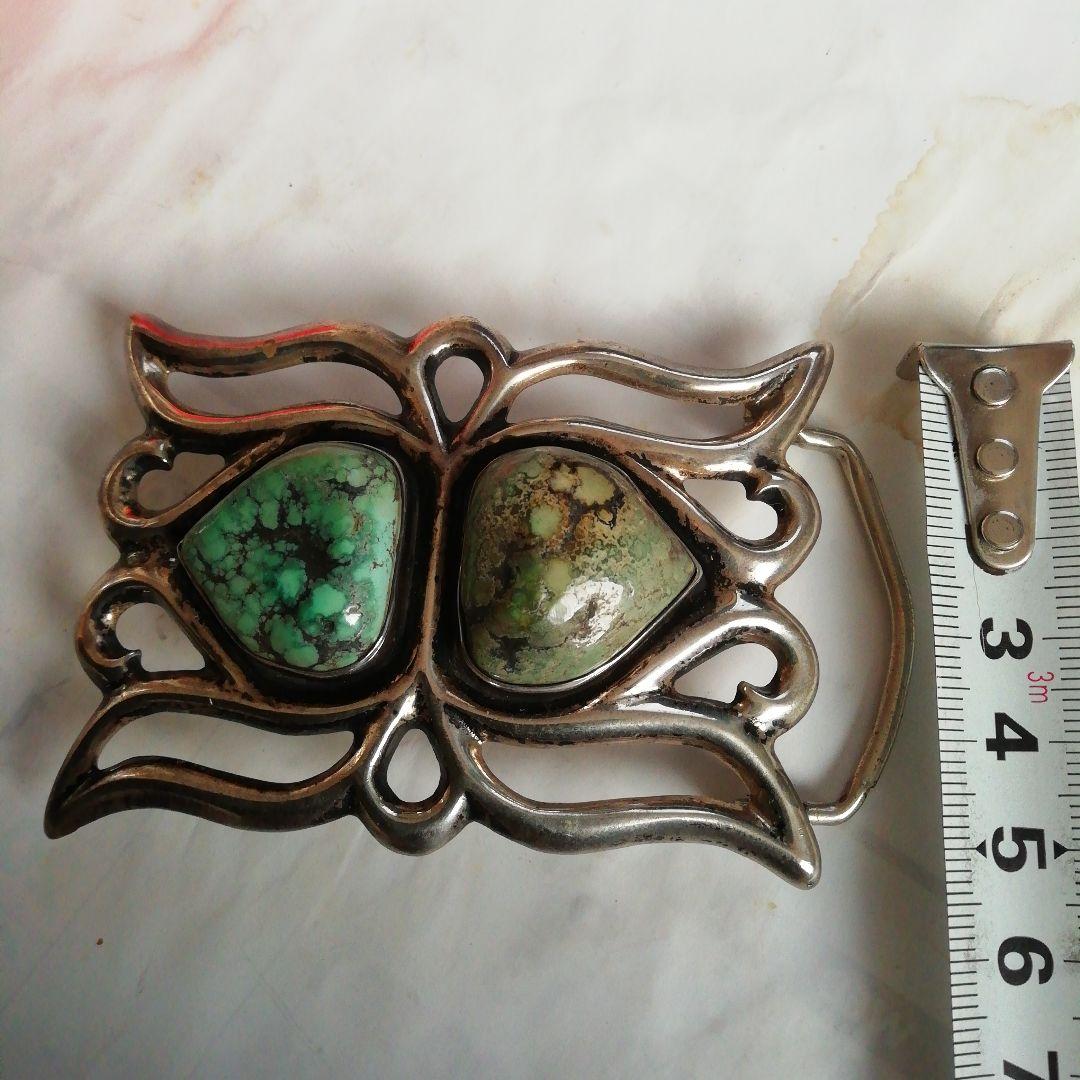 インディアンジュエリー　スーパレア　バックル　ナバホ　ズニ　ホピ