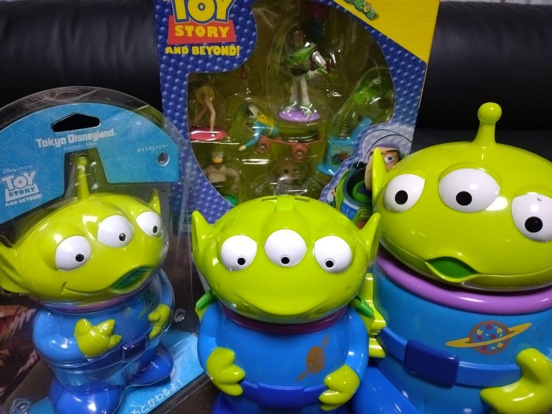 フィギュアBOXシドの部屋 エイリアンボイスチェンジャー小物入れ水筒まとめて4点