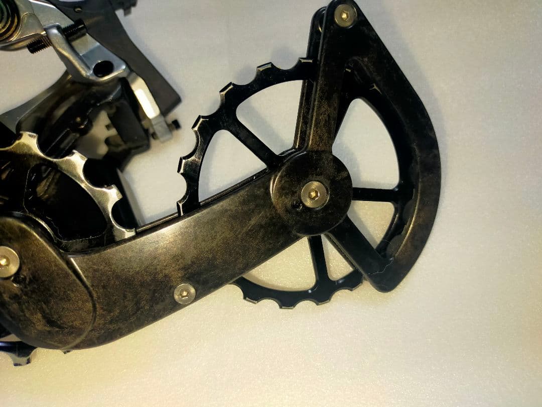 SRAM RED リアディレイラー +CERAMIC SPEED ビッグプーリー