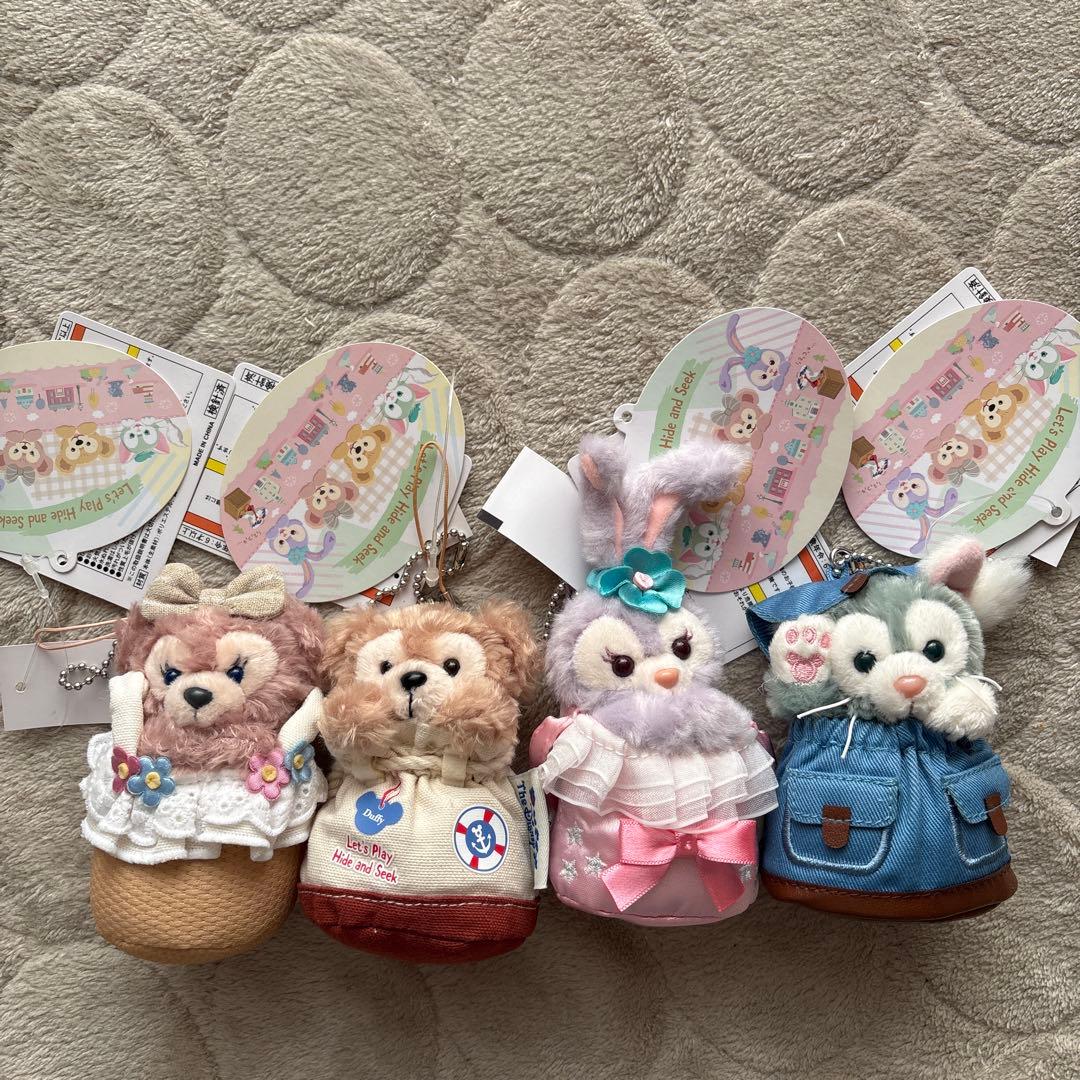 【新品】ダッフィーたちのかくれんぼ 2019 ぬいぐるみストラップ まとめ売り