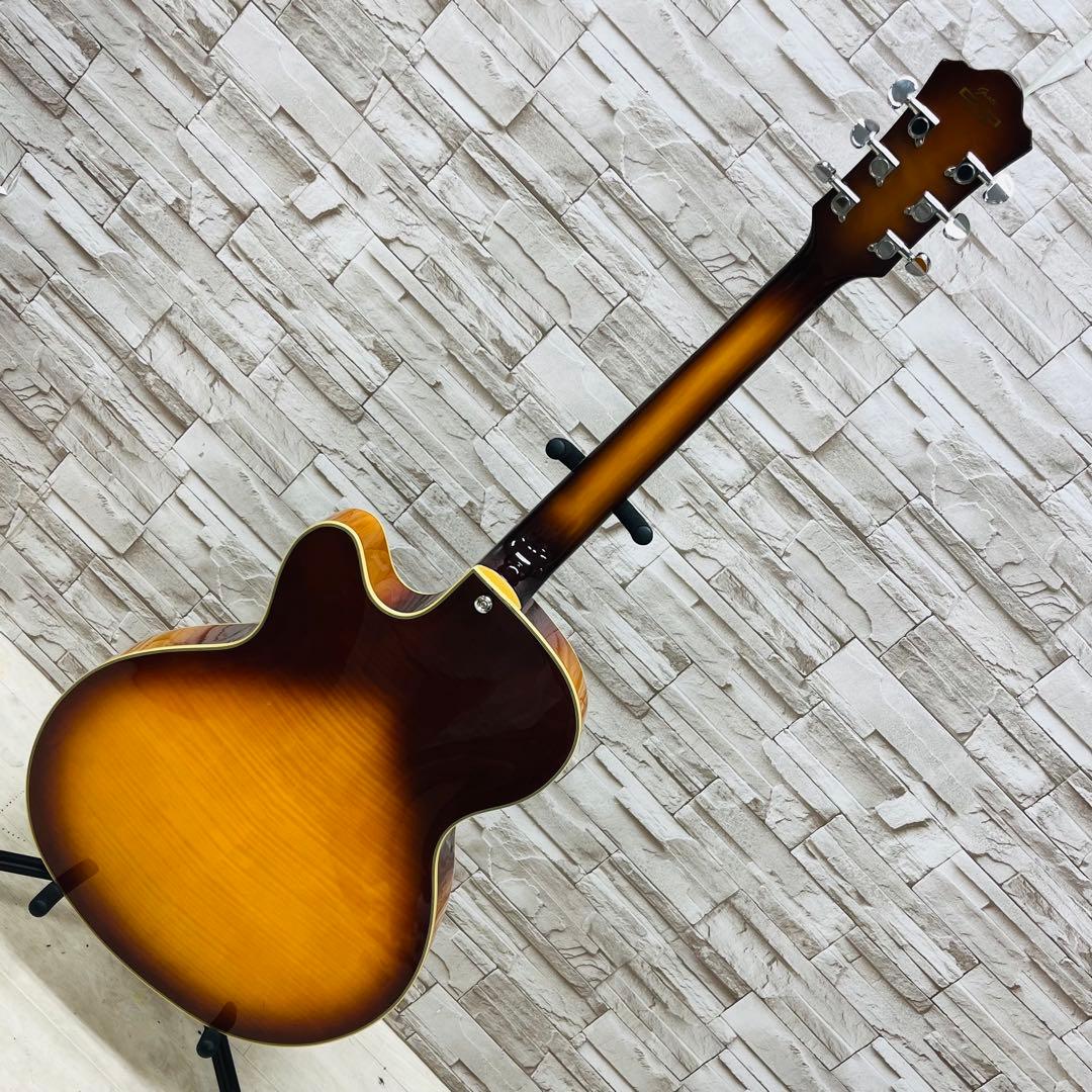 美品 Grote グロート フルホロウボディ エレキギター フルアコ