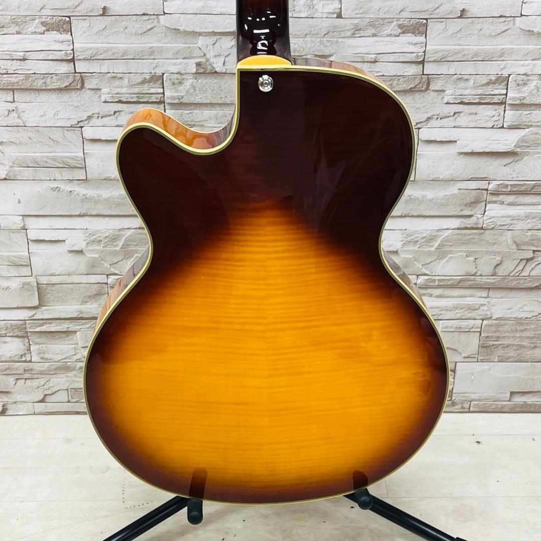 美品 Grote グロート フルホロウボディ エレキギター フルアコ