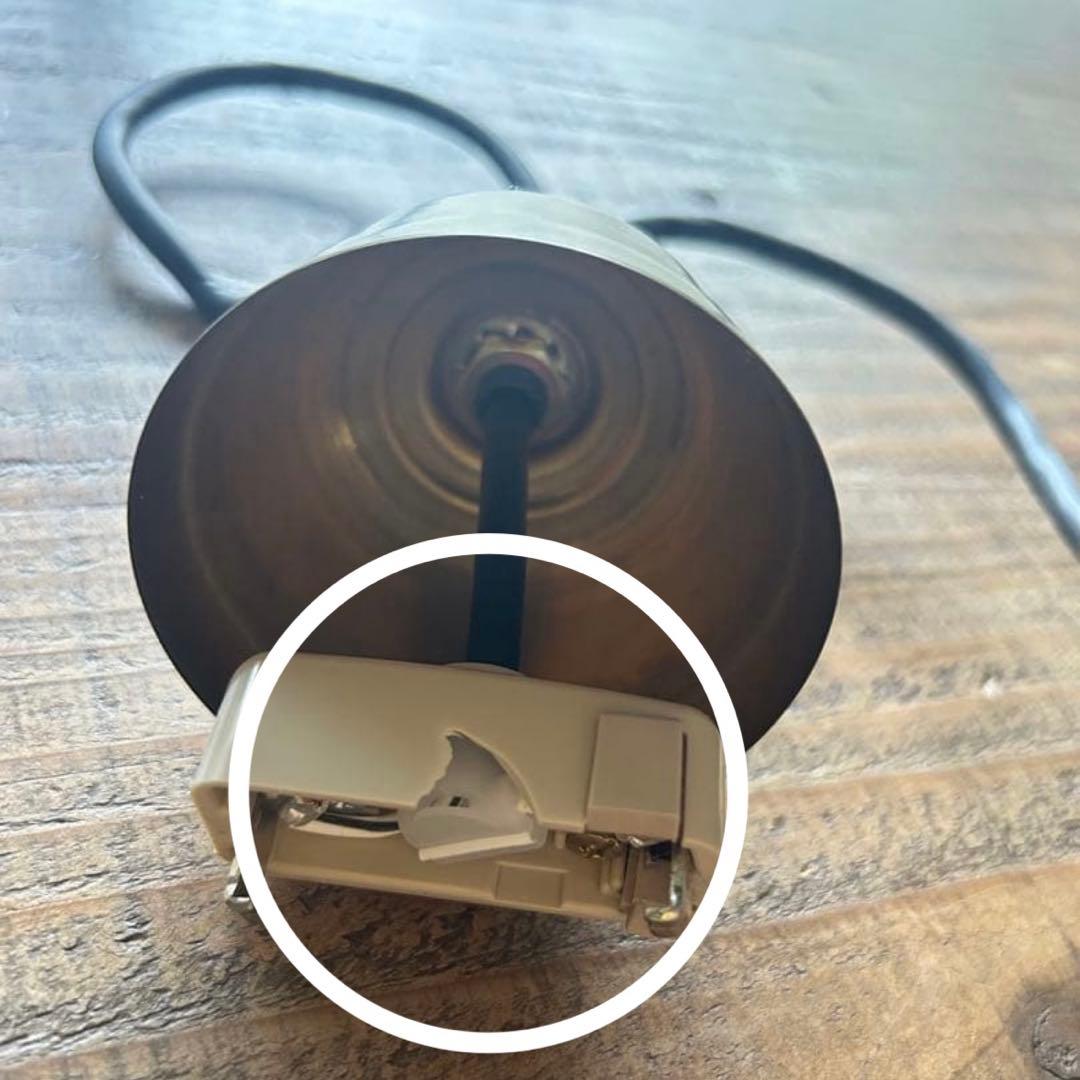 flame 真鍮製ペンダントライト brass L natural φ460㍉