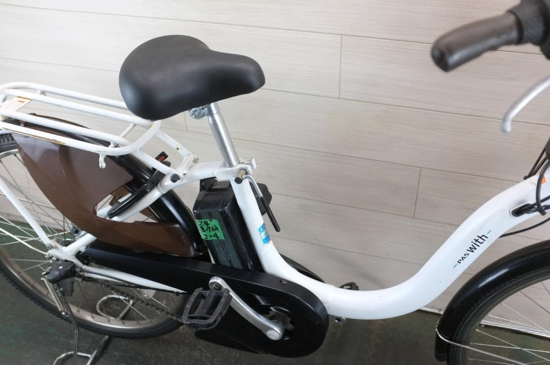 わぁいわぁい0909 )ヤマハwith 24インチ 3段変速 8.7Ah