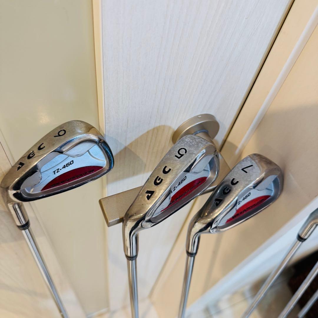 良品 AGC TZ-460 ゴルフ クラブセット 初心者 10本 左用 レフティ