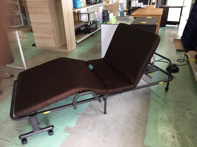 電動折りたたみベッド ダークブラウン CEB-8S(DBR)