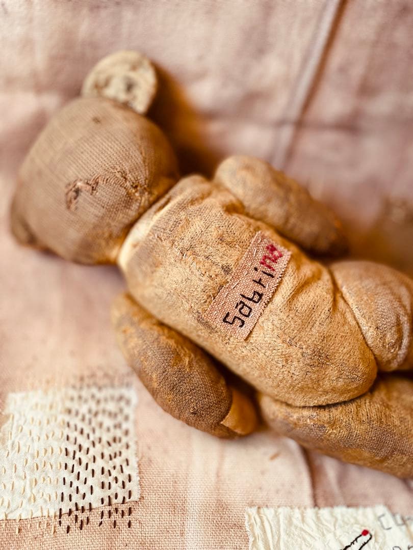 あ*ち様 唯一無二　アンティークベア　襤褸ちゃん