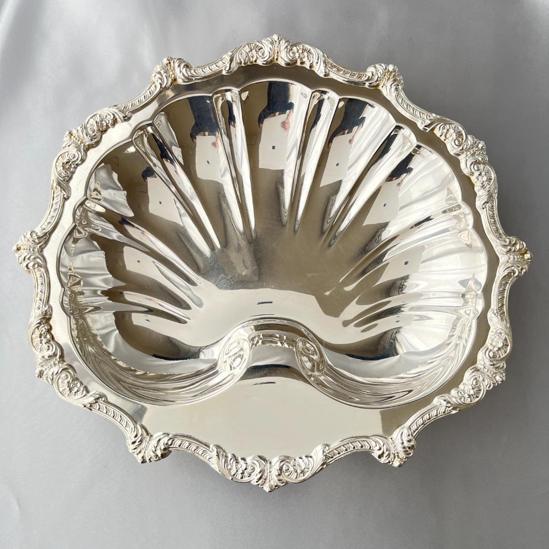 【POOLE】シェル型センターピース 40cm ビーナスの誕生 ダイナミック！！