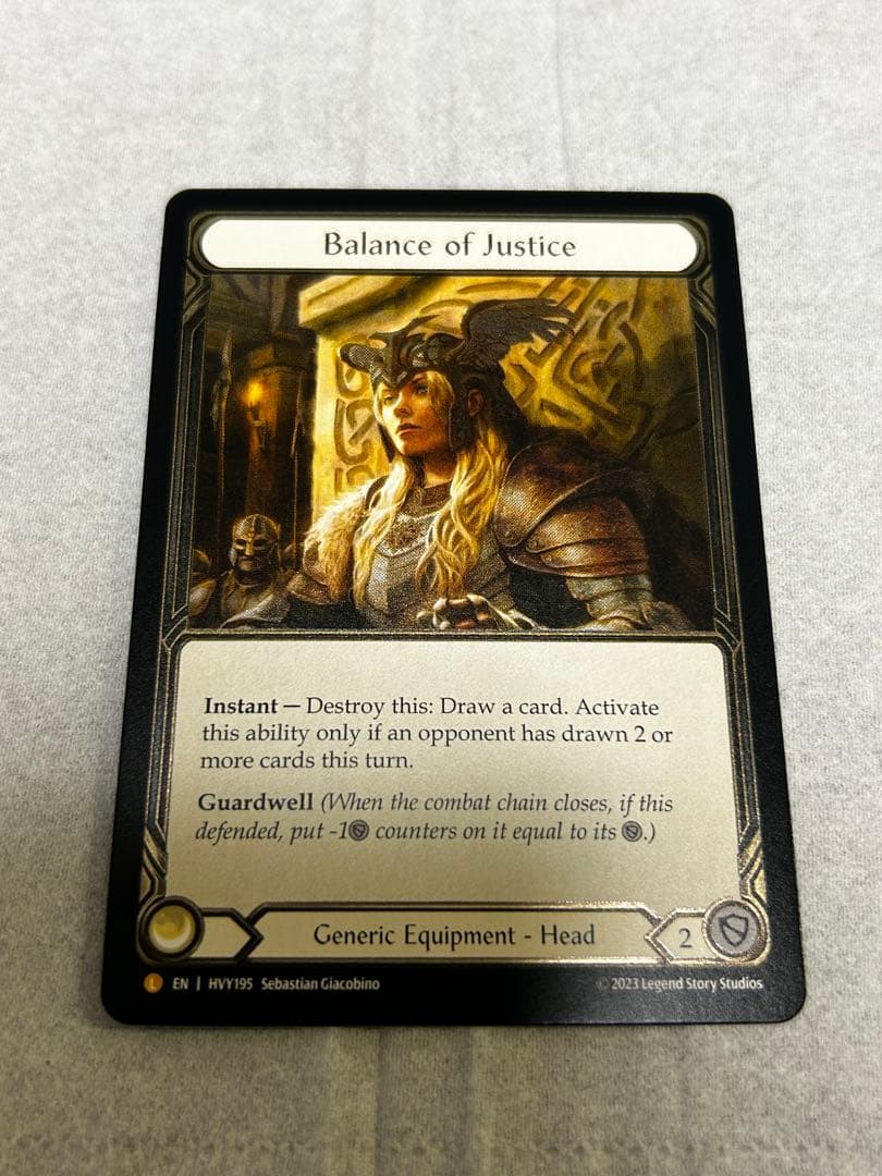 fab Balance of Justice 英語版　CF