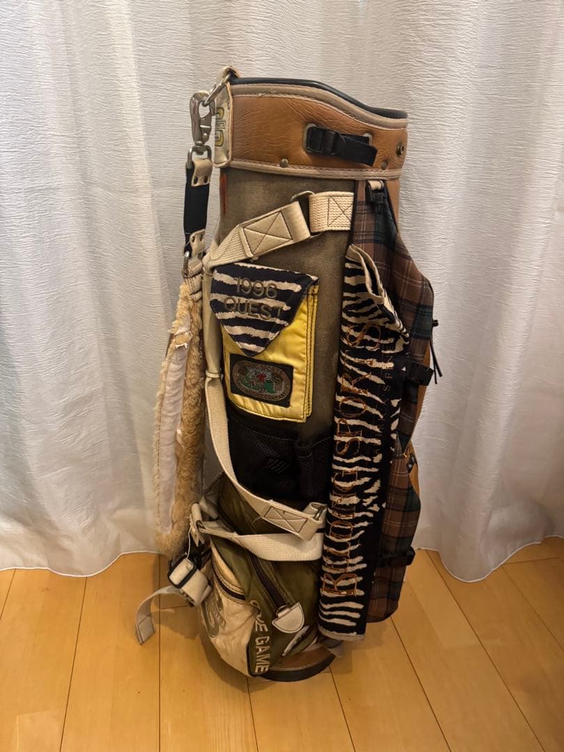 BELDING ベルディング キャディバッグ　ゴルフバック　ブラウン　バックのみ