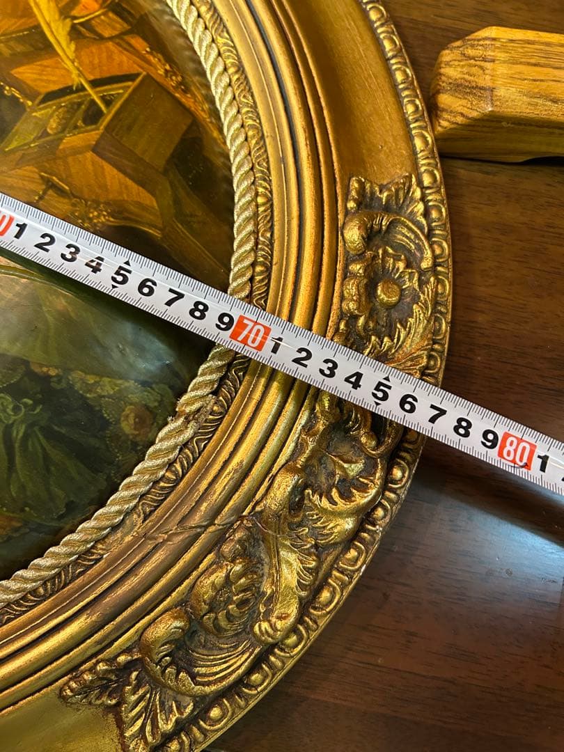 デコパージュ　肖像画