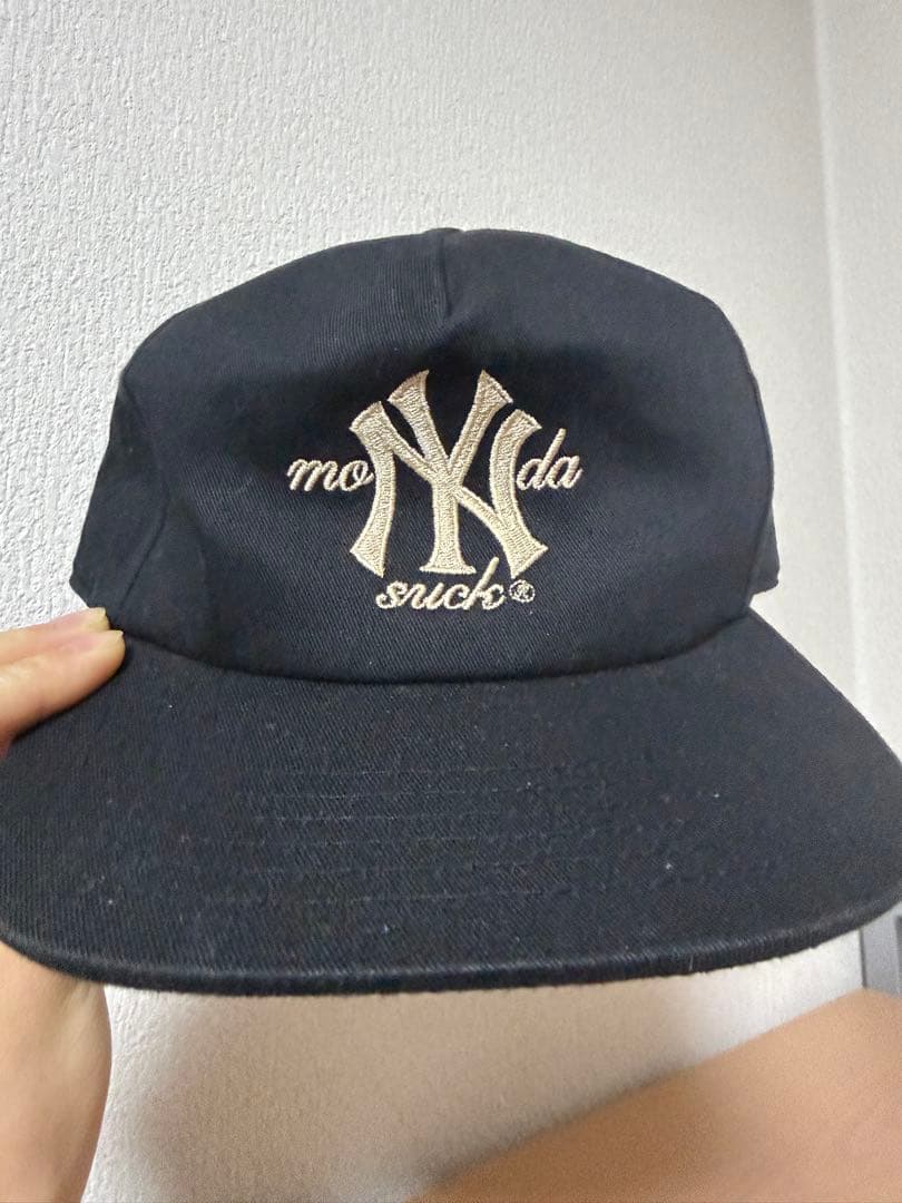 MONDAYSUCK NYC Cap マンデーサック　ブラック