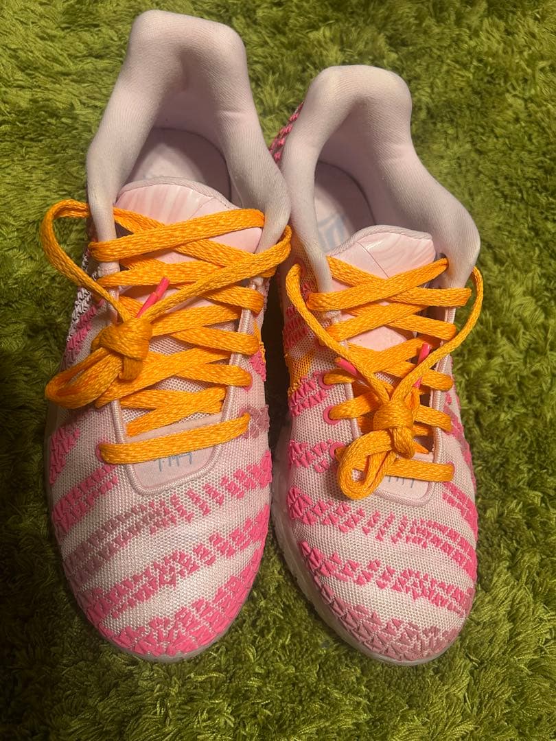 Nike バスケットボールシューズ ピンク/オレンジ