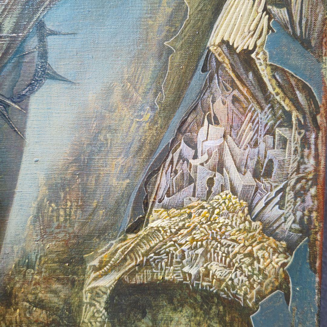 塚本聰「MURMUR」S100号、独立展出品、渾身の最高最大傑作、美術館収蔵級