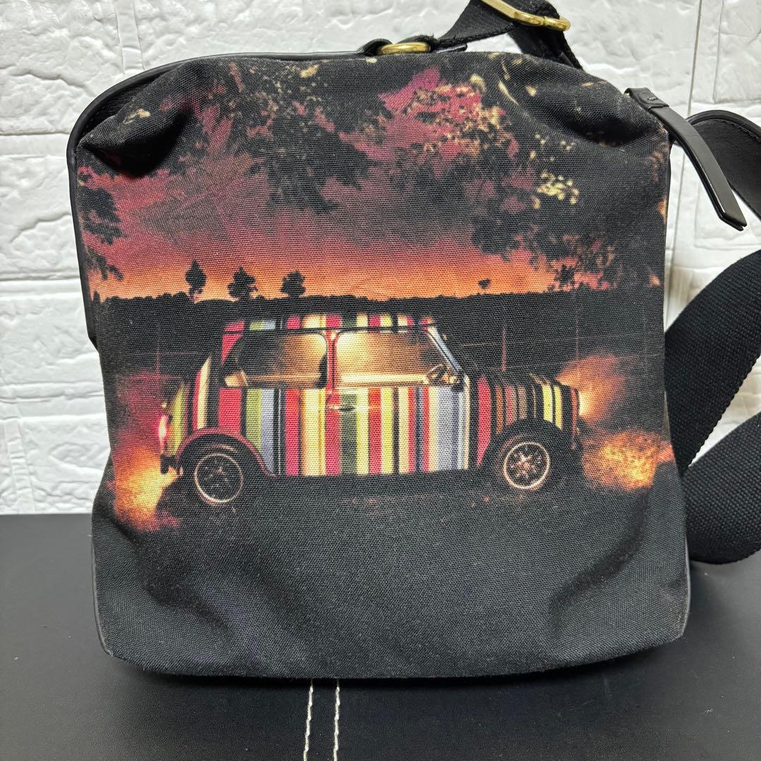 【美品】 Paul Smith ミニクーパー ショルダーバッグ マルチカラー