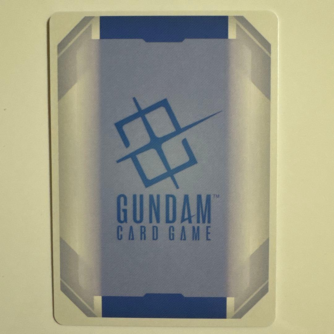 ガンダムカードゲーム　ザクII シャア・アズナブル機R+ パラレル　β版　ベータ
