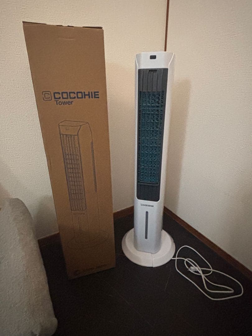 ちゃめりんこ COCOHIE Tower 冷風機 ミスト機能搭載