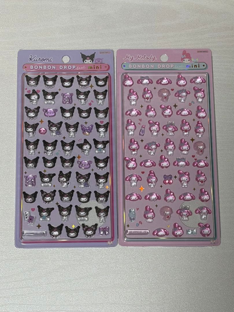 [国内正規品]サンリオ ボンボンドロップシールミニ 8点セット