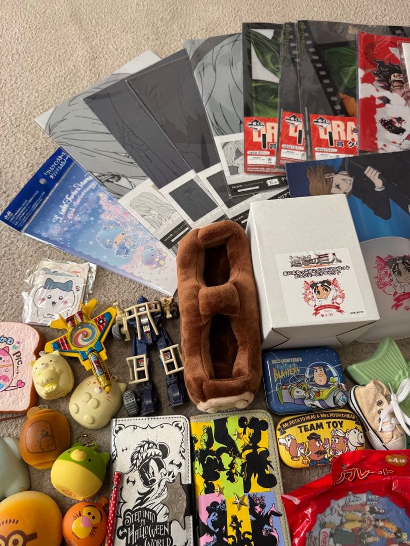 100点以上　雑貨　キャラクターグッズ　まとめ売り　アニメグッズ　一番くじ