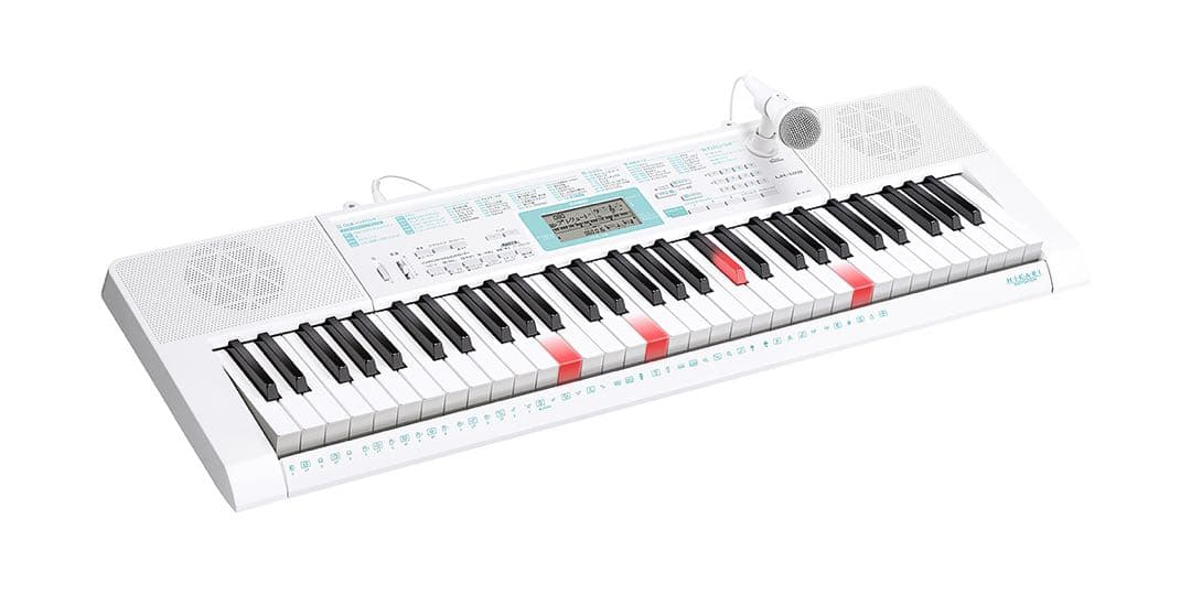 CASIO 61鍵盤 電子ピアノ LK-128 スタンド付き