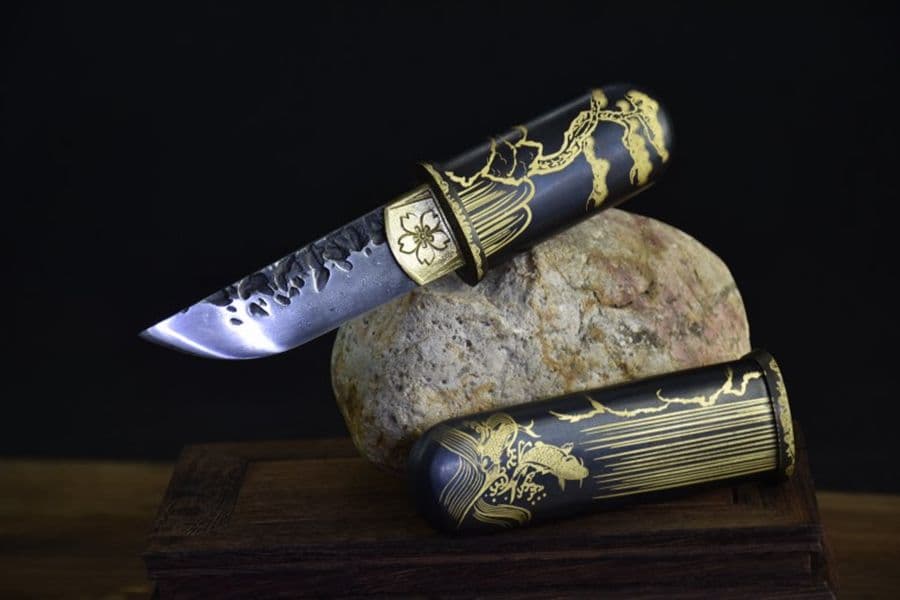 画橋蕭3 武具　刀装具　日本刀　模造刀   居合刀    肋差   短刀 1本