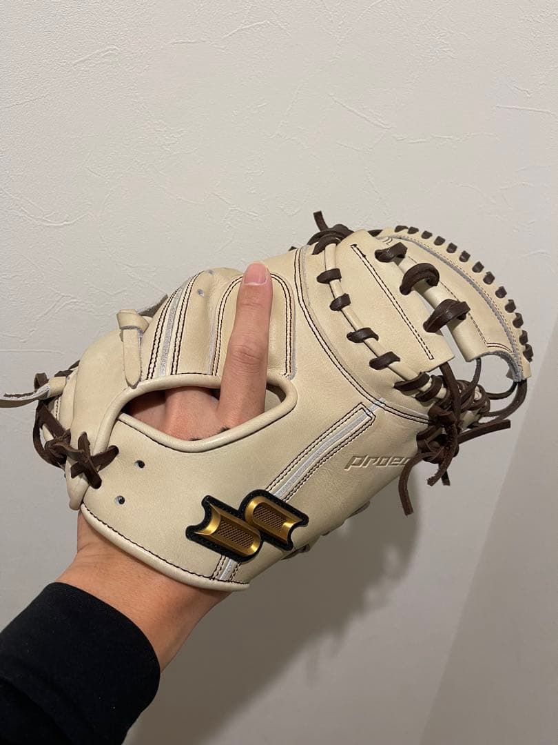 SSK軟式梅野モデルキャッチャーミット キャメル