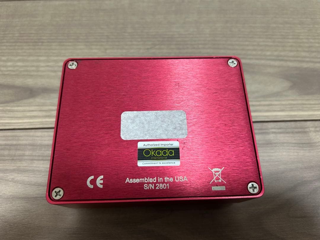 Suhr Eclipse ギターエフェクター 赤