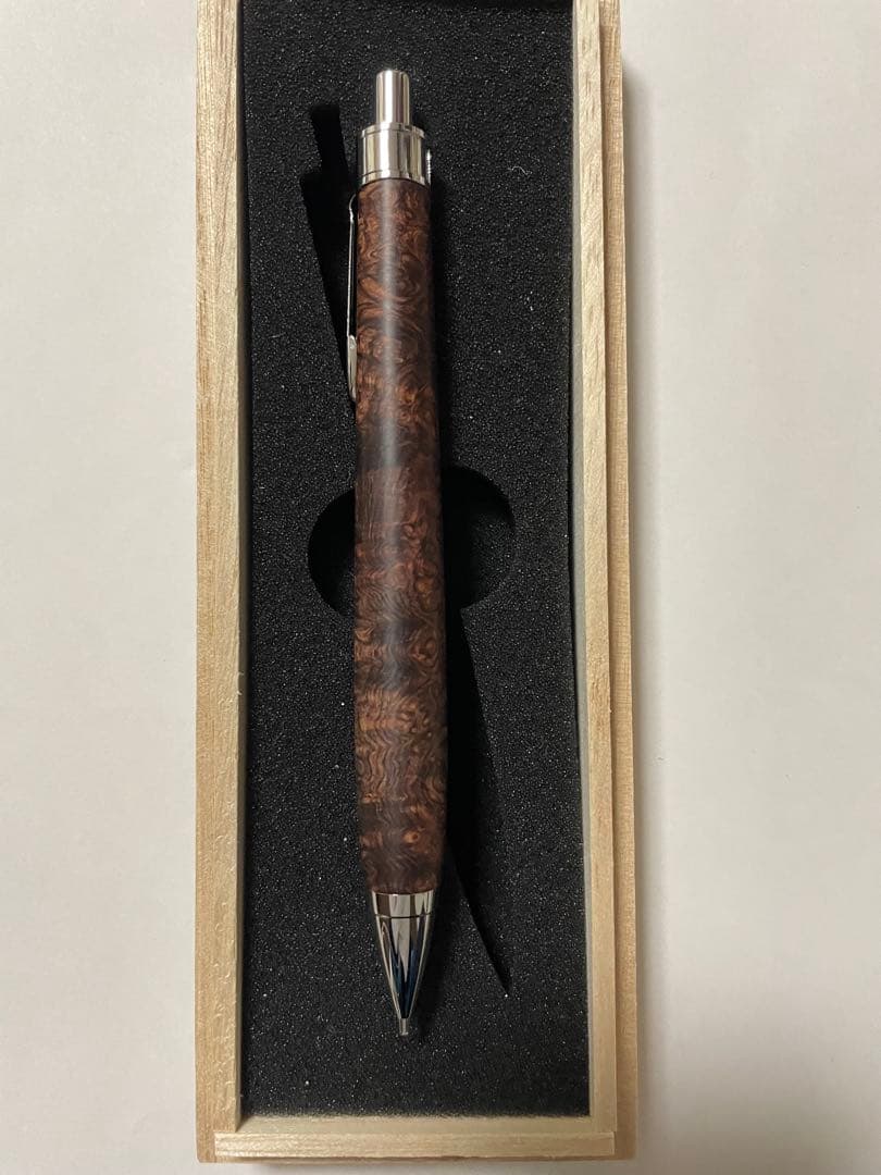 ペン工房翌檜　シャーペン　0.5mm 超極上　ホンジュラスローズウッド　瘤杢