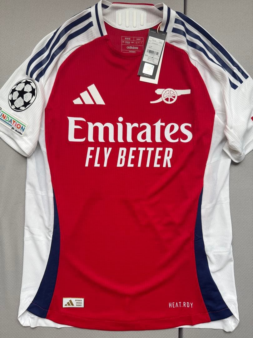 アーセナル adidas シャツ Rice 41