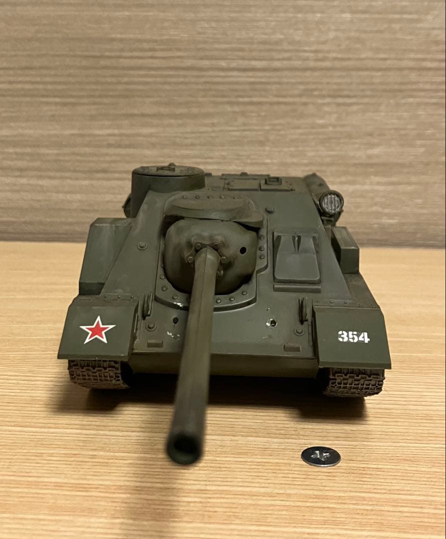 【絶版】【完成品】タミヤ SU-100襲撃砲戦車1/35 完成品