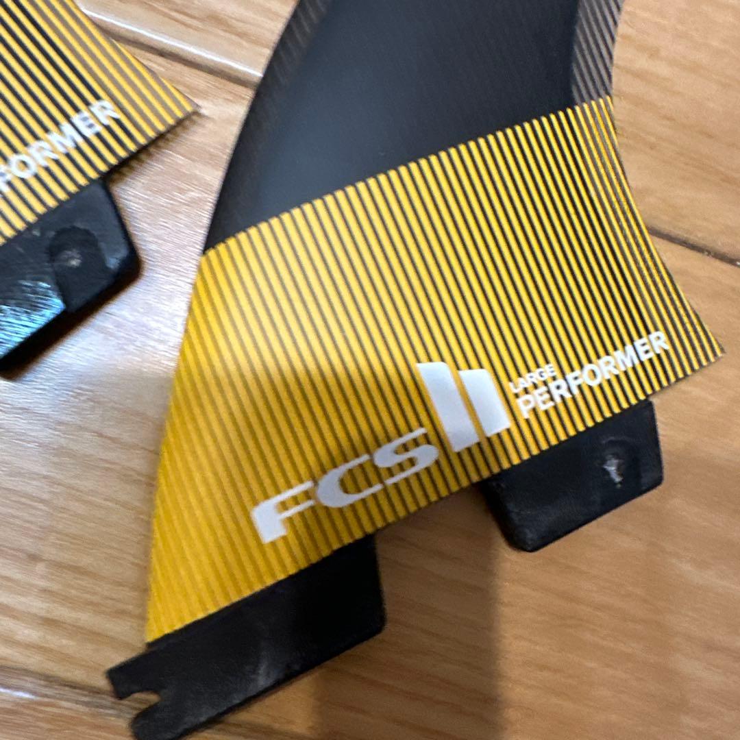 FCS II Performer サーフボードフィン 3枚セット