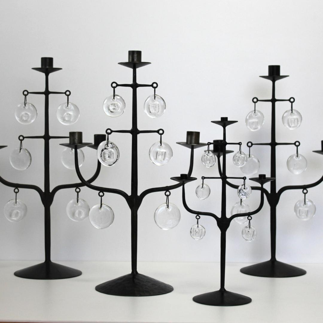 【初期・大・刻印】Erik Hoglund　エリックホグラン　キャンドルホルダー