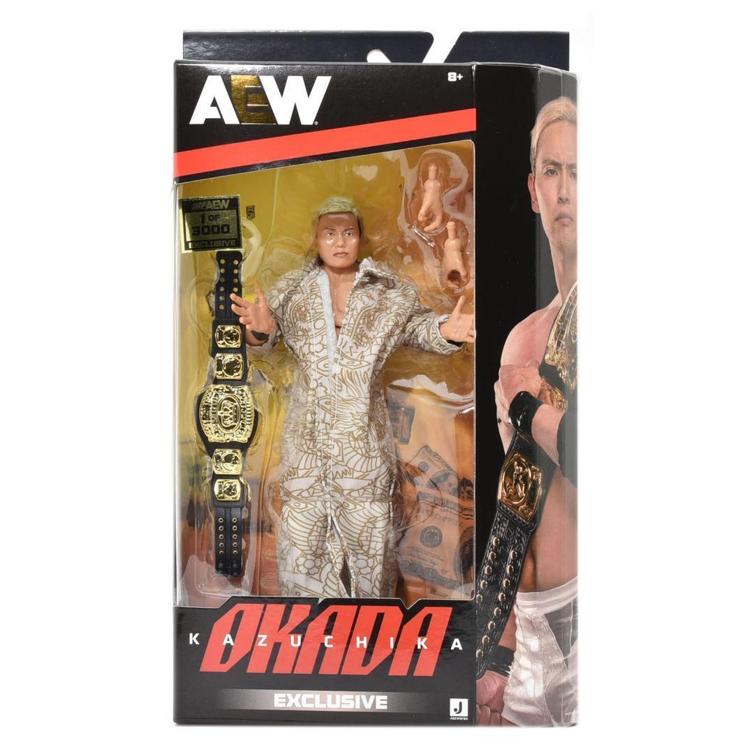 AEW フィギュア　オカダカズチカ　3000体限定　WWE　新品