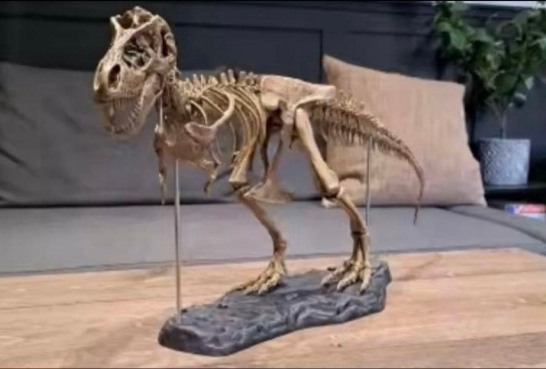 ジュラシックワールド 恐竜 化石 フィギュア。