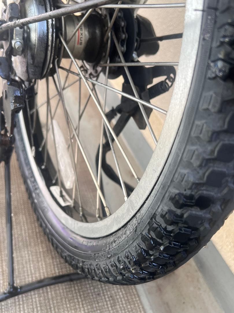 いちゃん⭐︎ビッケ⭐︎電動アシスト自転車 チャイルドシート付き ホワイト大阪