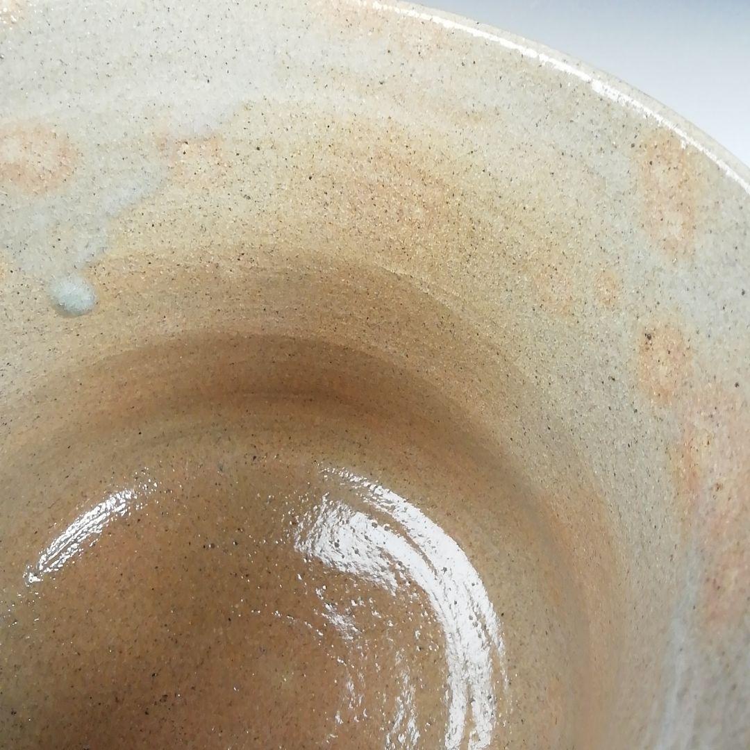 Ｔ９７８　茶碗　『立鶴』『筒茶碗』『廣州窯 造』　共箱　抹茶碗　茶道具