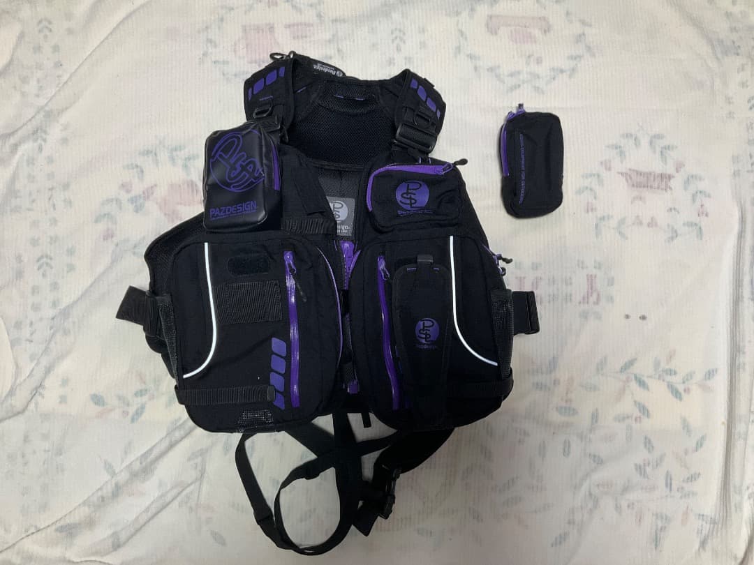 パズデザインフローティングベストコンプリートⅣ（希少カラー）別売りポーチ付き