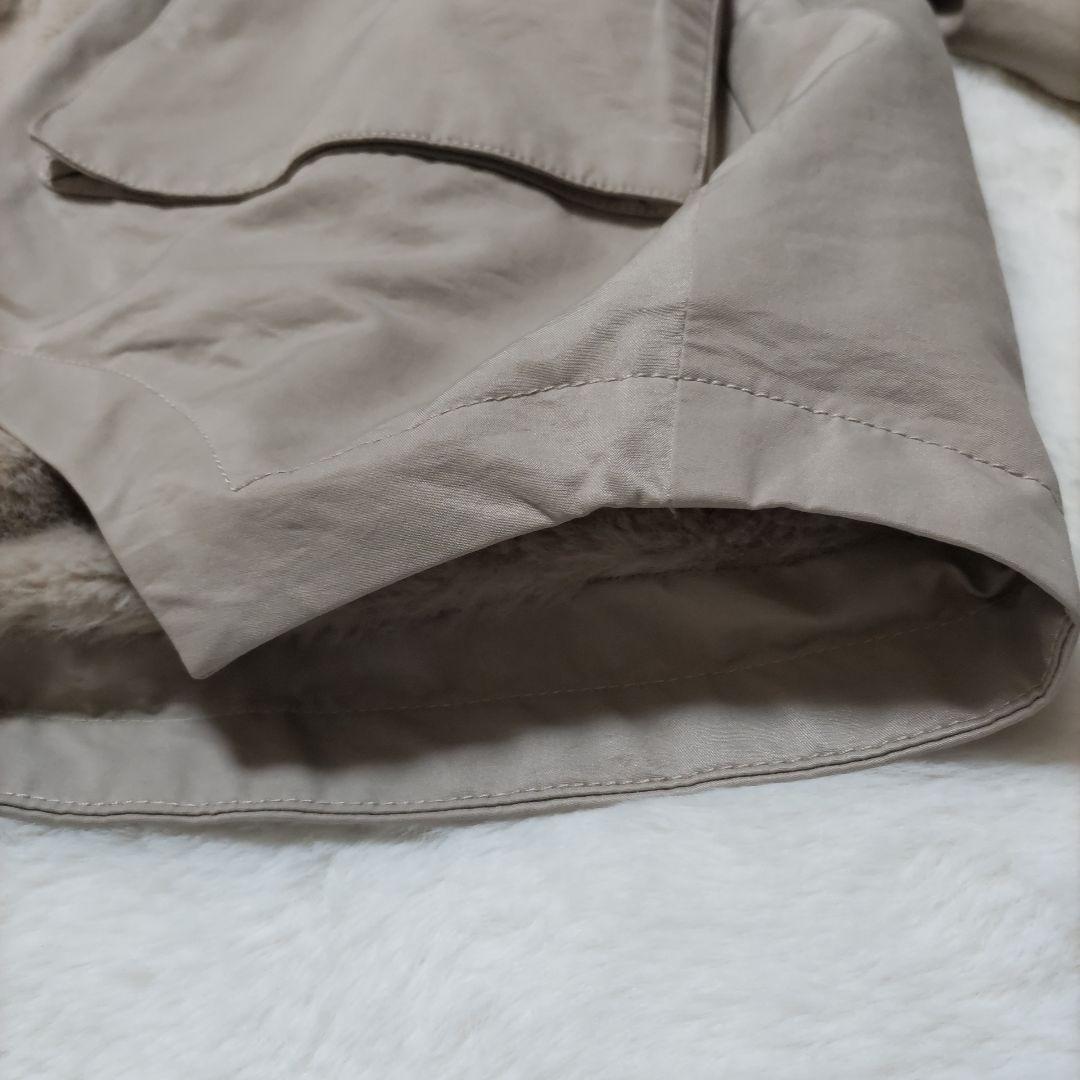 FENNEL フェンネル フォックスファードロストオーバーブルゾン モッズコート