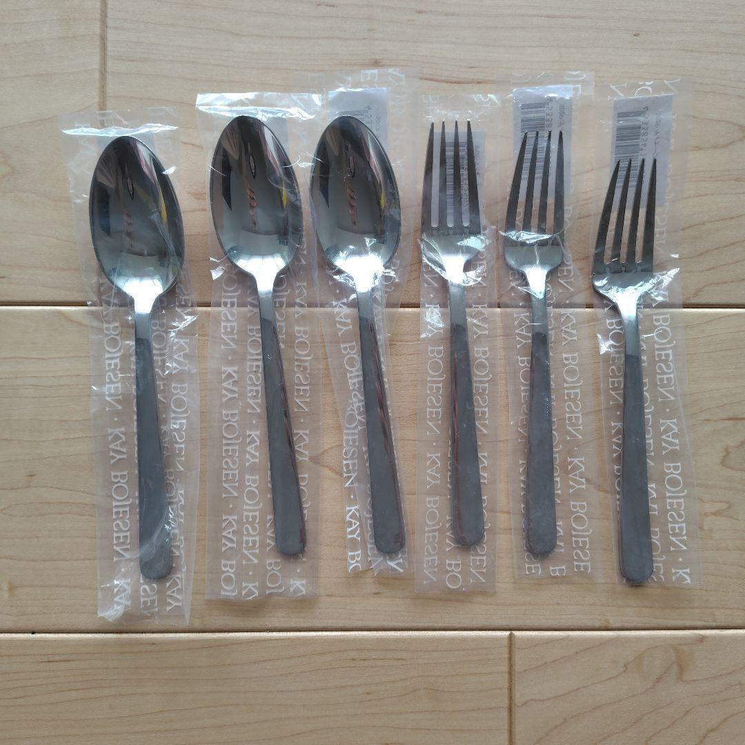 KAY BOJESEN ディナースプーン・フォークセット