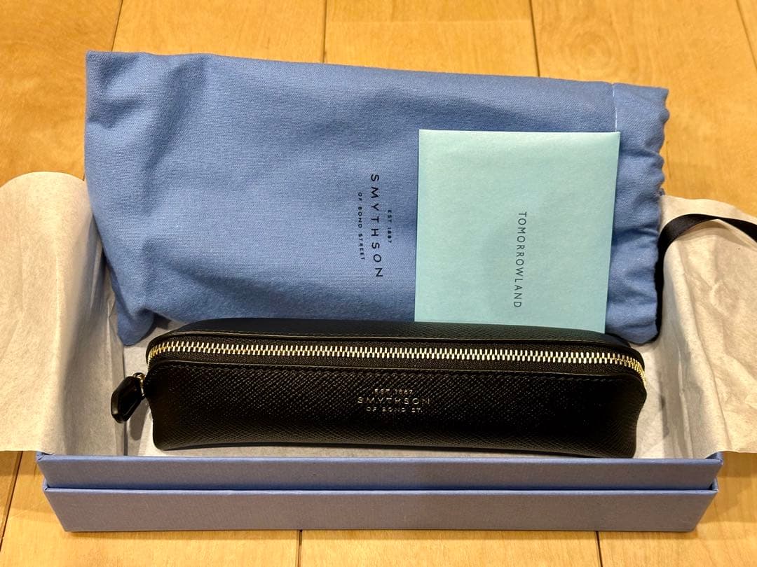 【新品未使用】Smythson Panama Pencil Case
