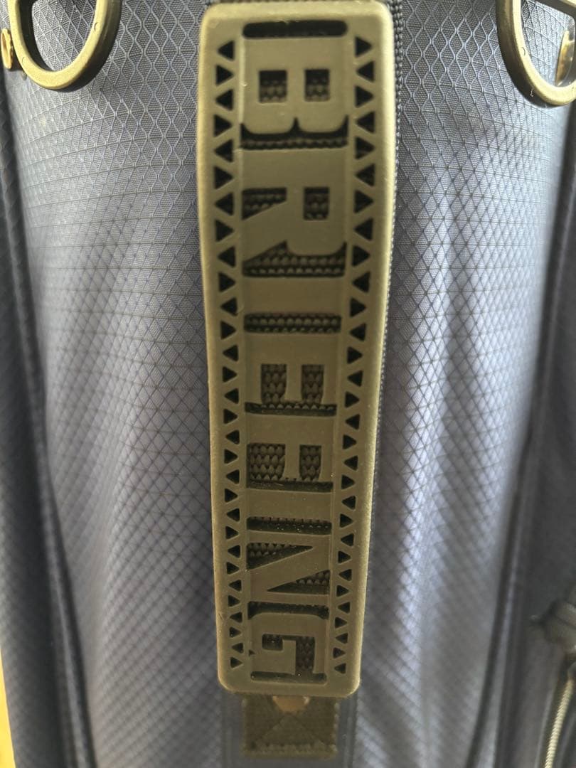 BRIEFINGブリーフィングゴルフ　キャディバッグ CR-7 極美品