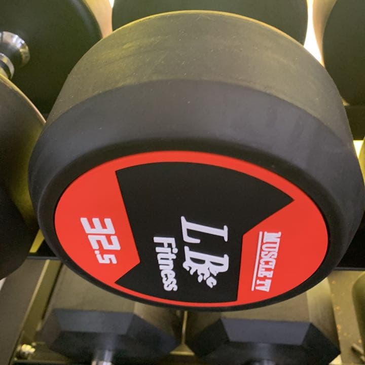 2万円割引　 ラバーダンベル　47.5kg2個