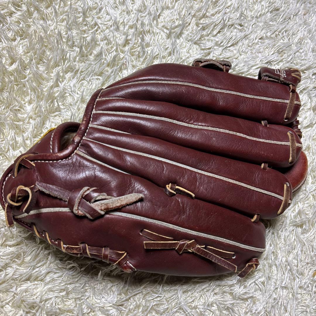 玉澤 タマザワ TAMAZAWA 左投げ 野球グローブ ダークブラウン 一般軟式