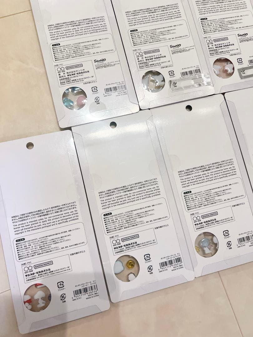 【まとめ割り】全て正規品10セット ボンボンドロップシール サンリオ スヌーピー