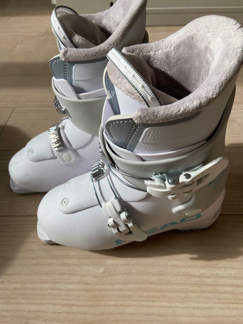 HEAD 子ども用スキー ブーツ ホワイト