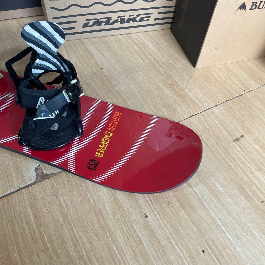 BURTON　キッズスノーボードセット　95cm　バートン　バイン付3点セット