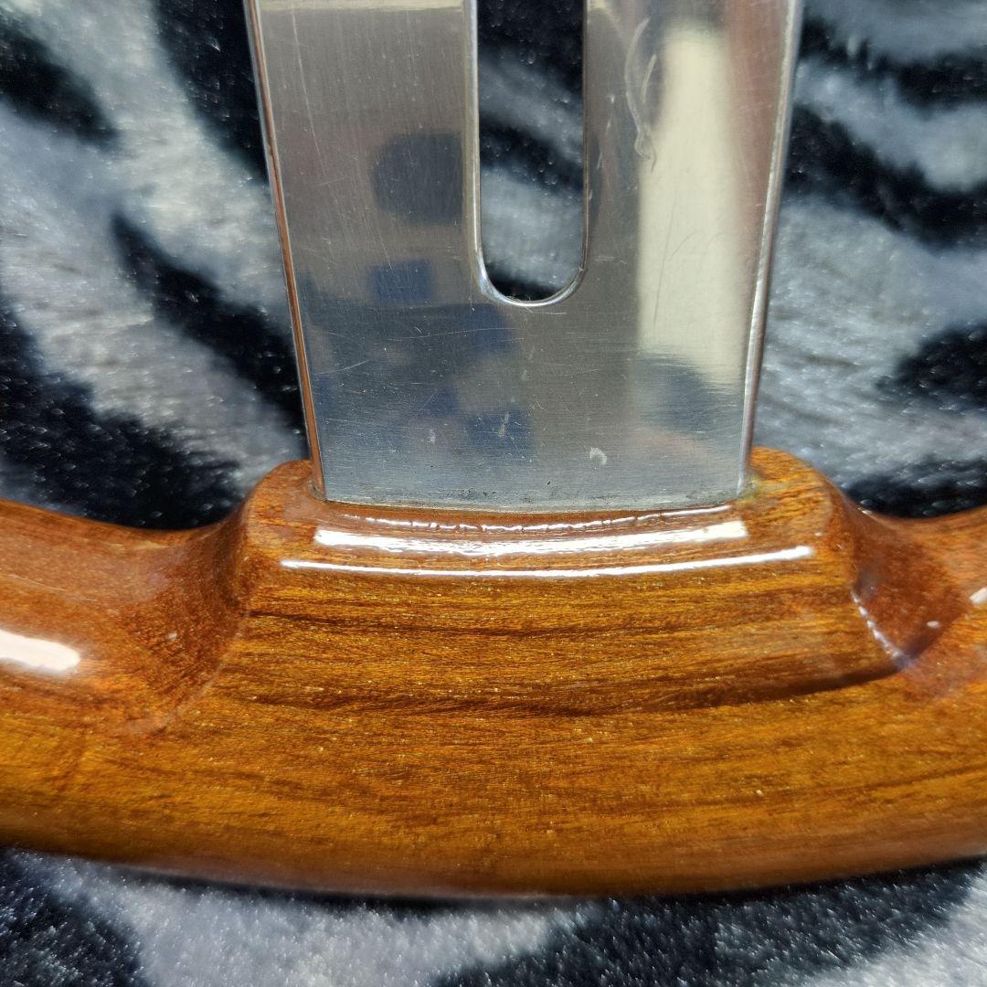 0*3様 oba オバ ウッドステアリング 30Φ 旧車 当時物