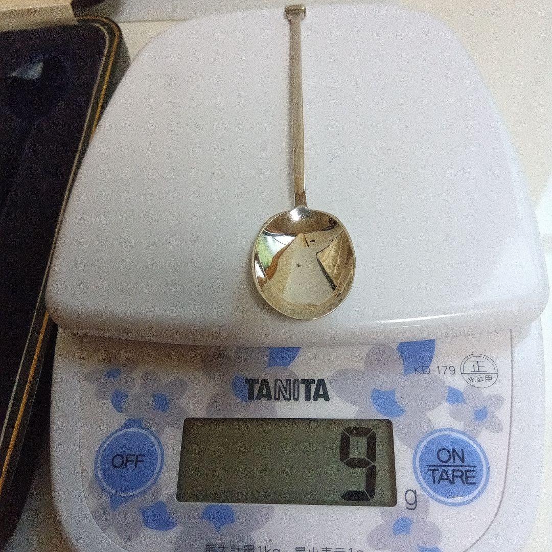 英国アンティークカトラリー　ティースプーン12本